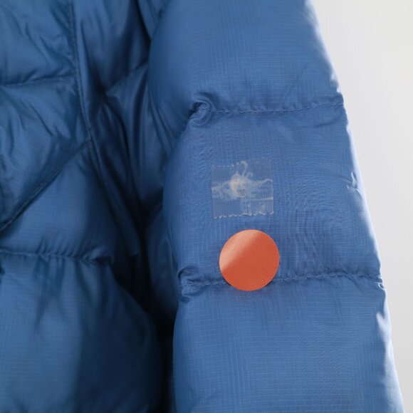 L.L. Bean Down Tek Ultra Light 850 Puffer Jacket Womens Large Blue Packable Snow - Picture 4 of 16